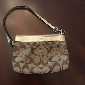Coach wristlet